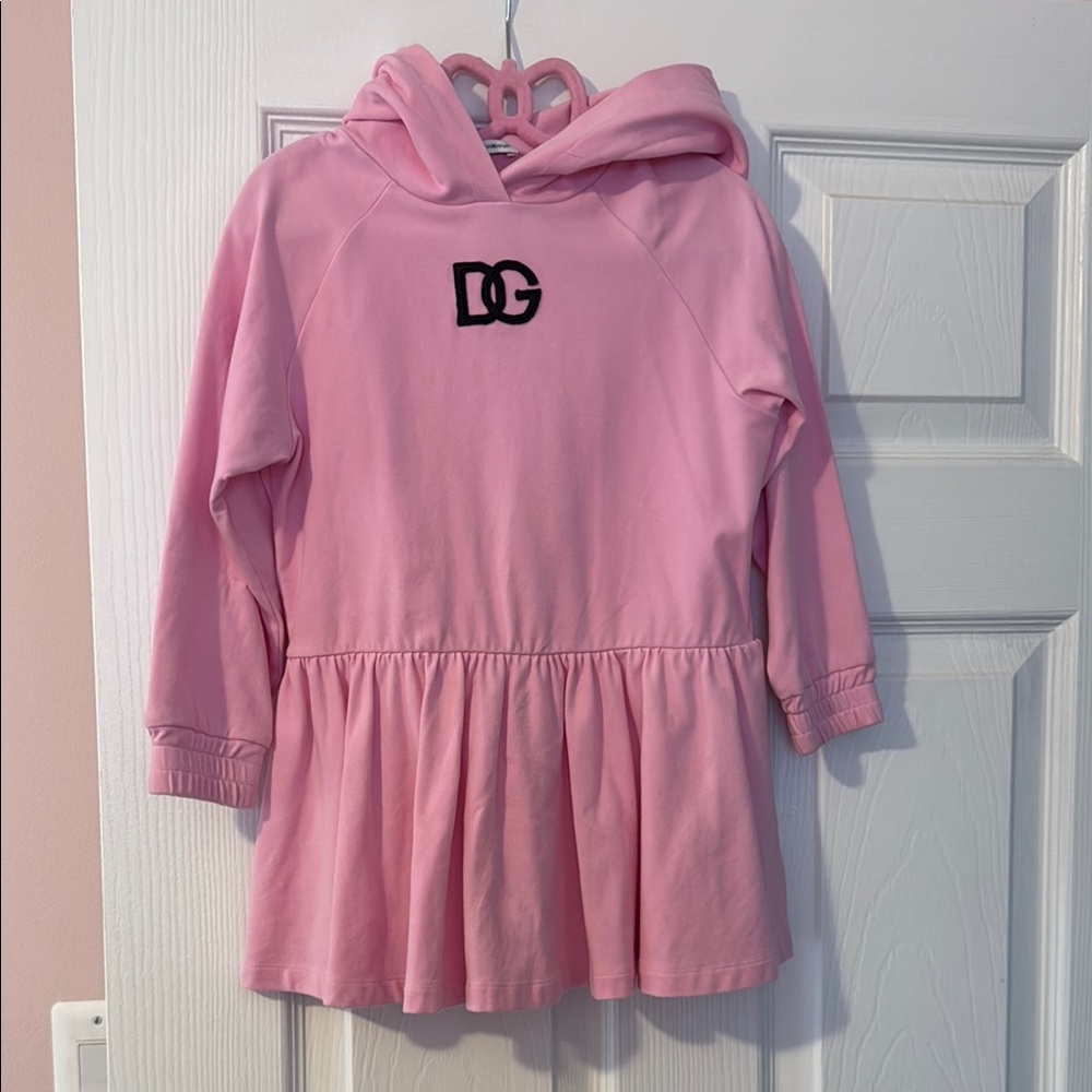 Dolce & gabbana Hooded Dress with Logo